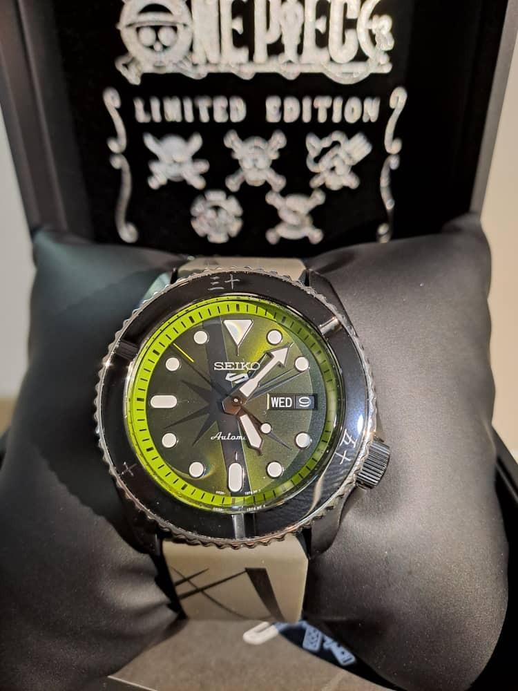 seiko x zoro automatic watch limited edition, Luxury, Watches on Carousell