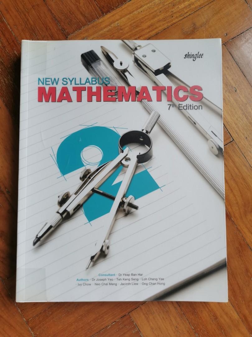 SHINGLEE math sec 1 and 2 textbook + workbook, Hobbies & Toys, Books ...