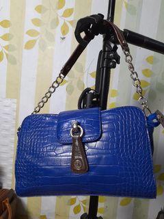 Shoulder bag Capaci croco