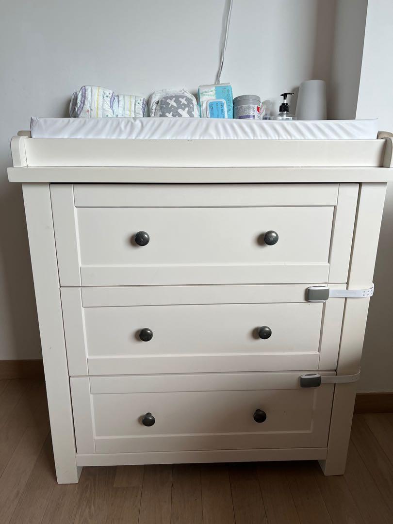 Silver cross on sale changing table
