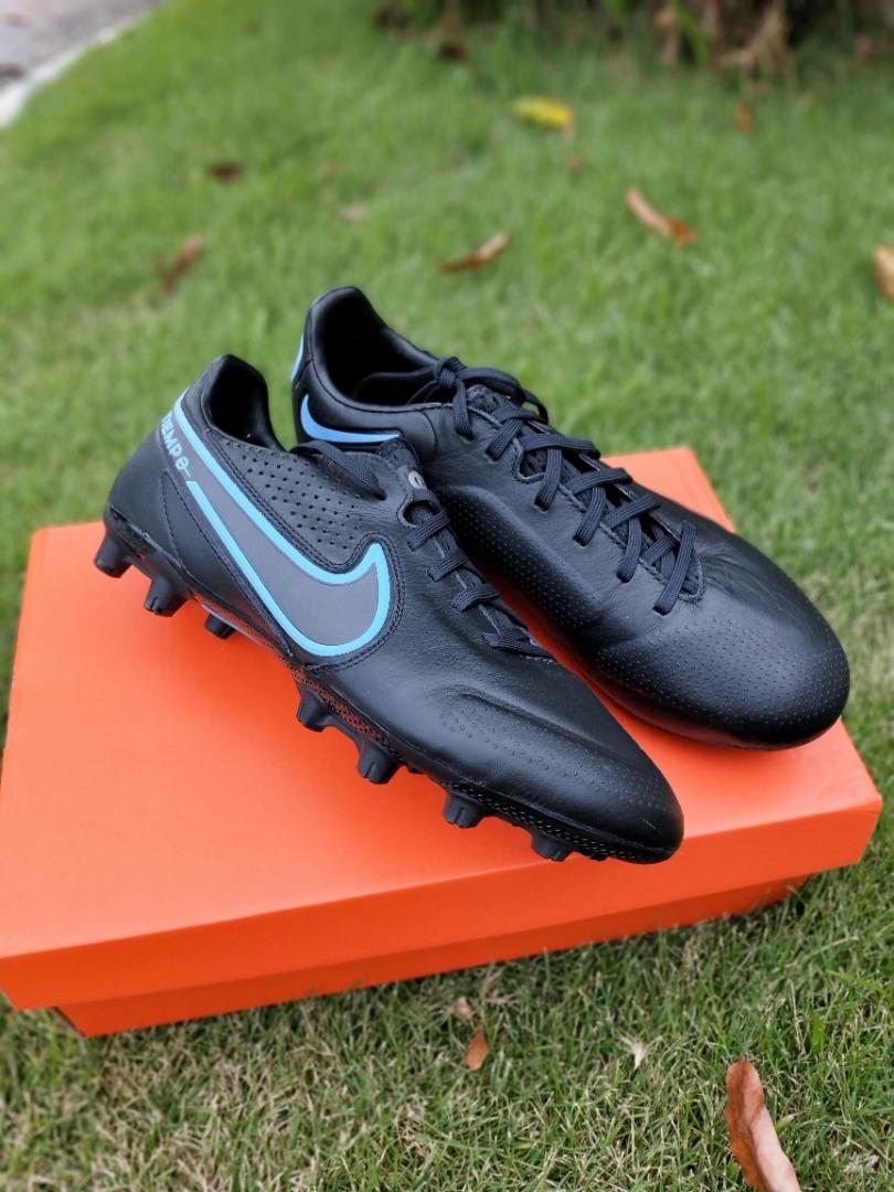 Size UK6.5 - Nike Tiempo Legend 9 Pro HG football boots, Sports