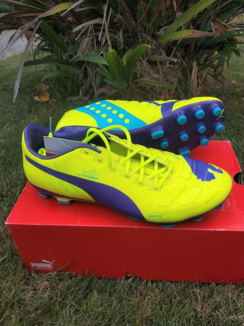 Size UK7 fit UK6.5 Puma Evopower 1 HG football boots Sports