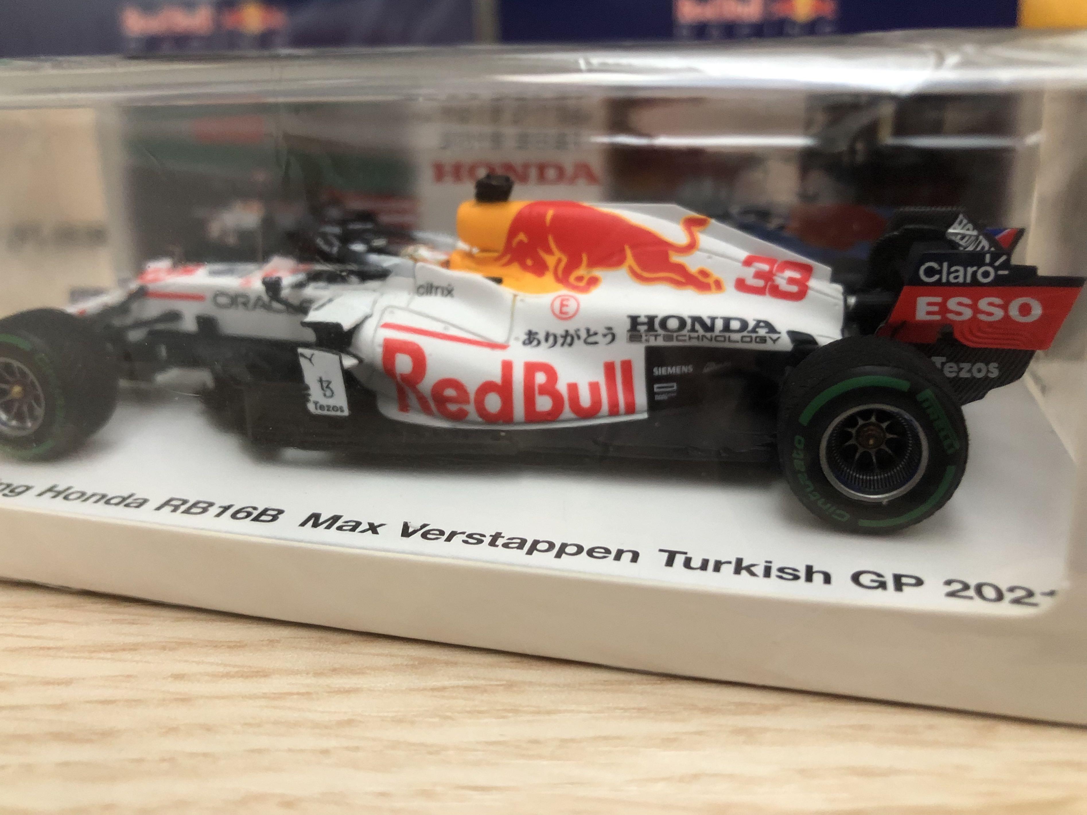 Spark 1/43 F1 Red Bull Racing Honda RB16B Max Verstappen Turkish