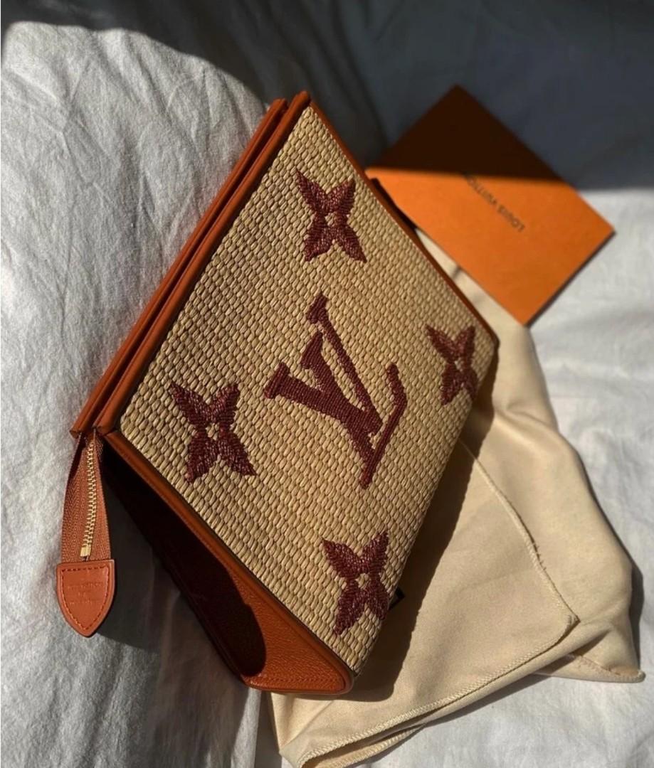 🤩SUPER RARE🤩 LIMITED EDITION LOUIS VUITTON Toiletry 26 in Monogram Raffia,  Luxury, Bags & Wallets on Carousell