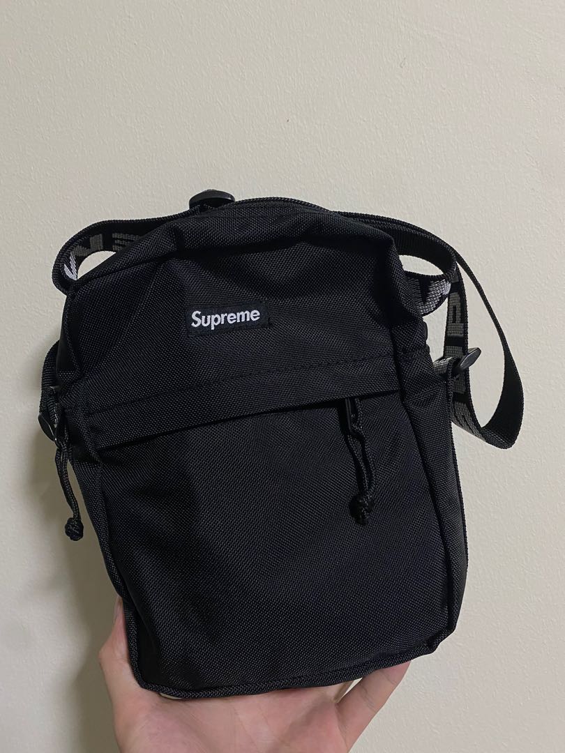 Supreme ss18 shoulder bag fake top