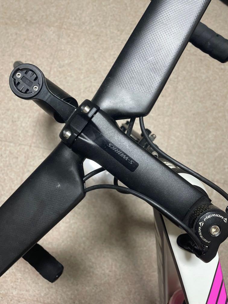 S Works Venge Stem 140mm 6 deg with Garmin mount
