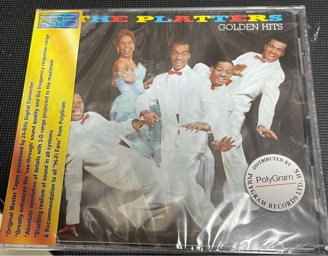 The Platters Golden Hits CD 全新未開封 極靚聲 24 bit, 興趣及遊戲, 音樂樂器 & 配件, 音樂與媒體 CD 及 DVD Carousell