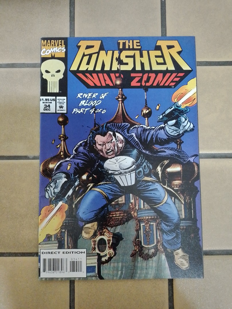 THE PUNISHER: WAR ZONE: Dec #34 by Punisher: War Zone: (1994) Comic