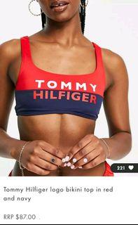 Tommy Hilfiger Logo Bikini Top BNWT RRP$87