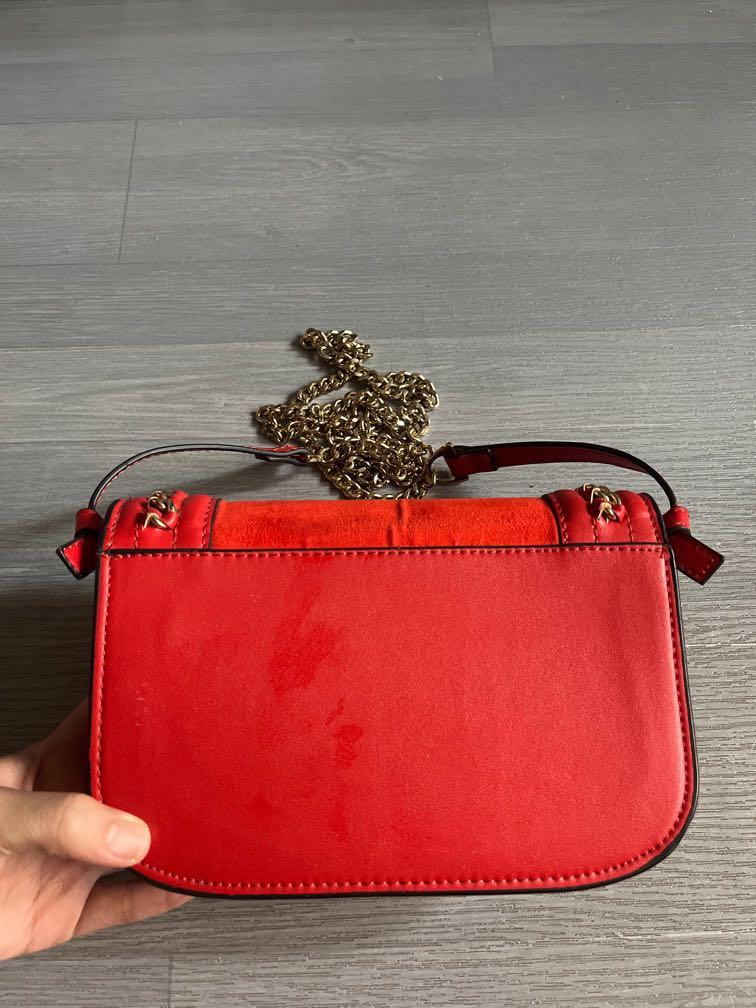 Topshop Red Bag Women s Fashion Bags Wallets Cross body Bags on Carousell