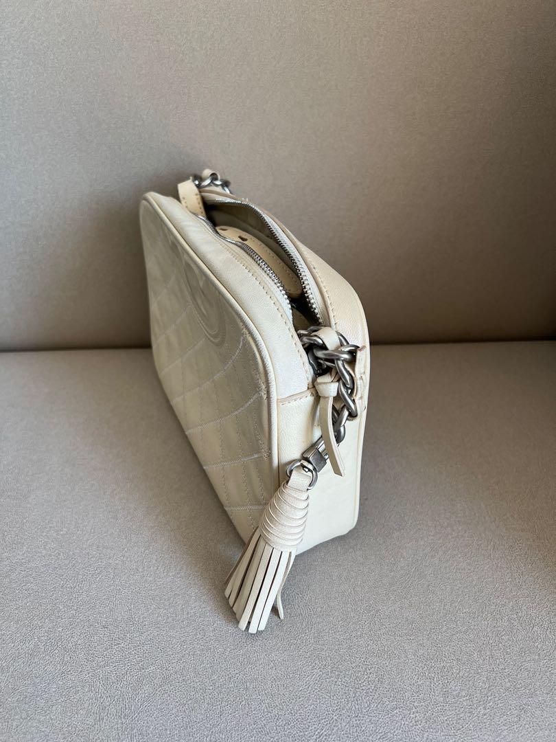 Tory burch fleming distressed leather camera bag sale