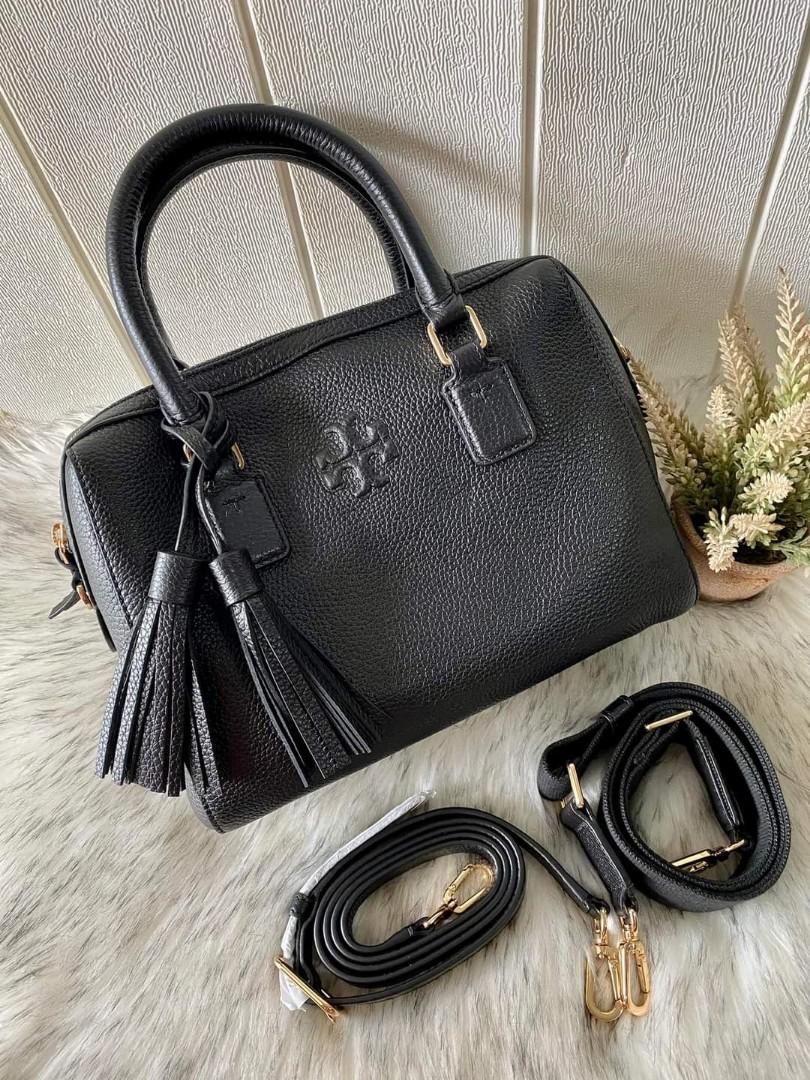 Tory Burch thea web satchel, Women's Fashion, Bags & Wallets, Shoulder Bags  on Carousell