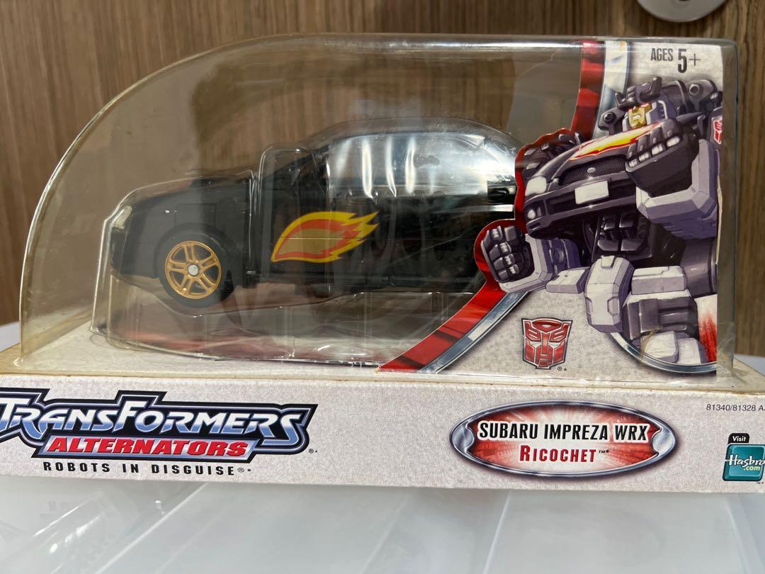Transformers Alternators Ricochet/Binaitech Overdrive/Masterpiece Road