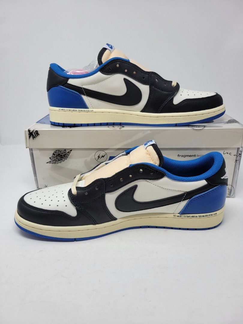 ボトムスス単品 26.5cm Travis Scott × Fragment ×JD 1 LOW - 通販