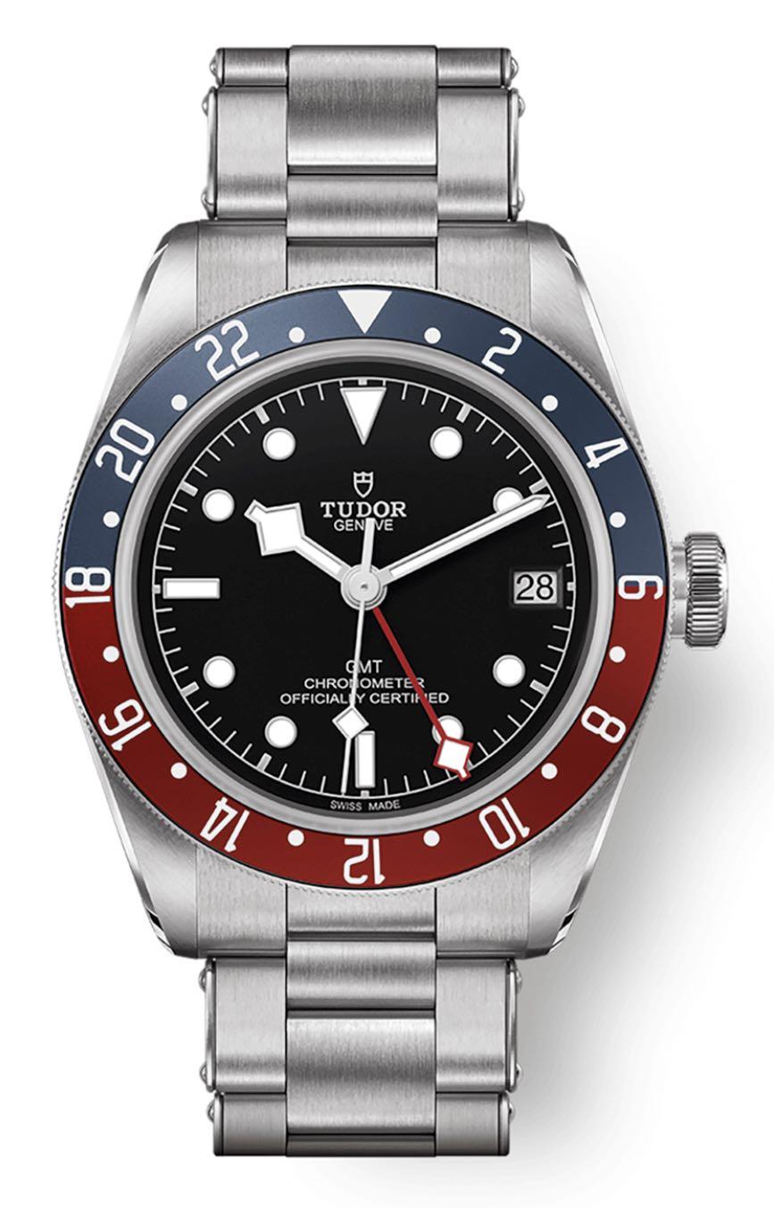 Tudor M79830RB 0001 BLACK BAY GMT Manufacture Calibre MT5652 COSC 41 mm steel case Steel bracelet