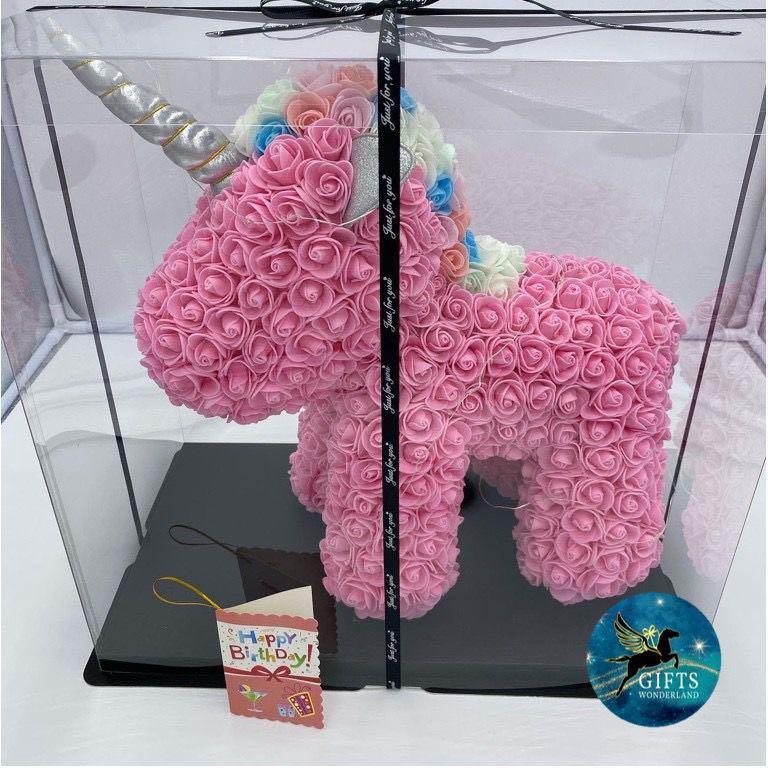 Unicorn Flower Bouquet, Hobbies & Toys, Stationery & Craft, Flowers