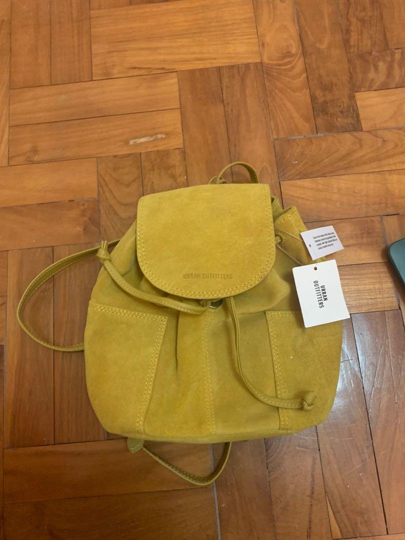 Urban Outfitters Suede Mini Backpack