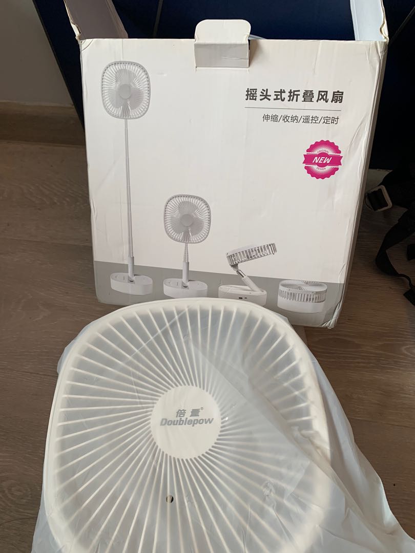 USB Fan with Remote Control｜Portable for Camping｜Dormitory, Furniture