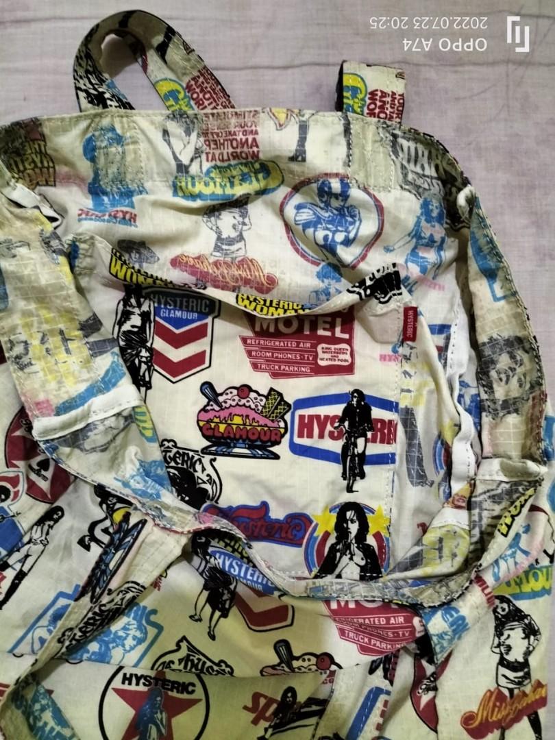 VINTAGE HYSTERIC GLAMOUR TOTE BAG, Men's Fashion, Bags, Belt bags