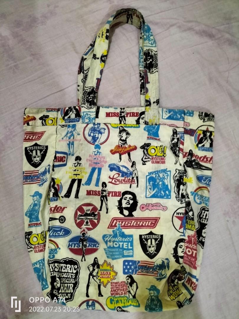 VINTAGE HYSTERIC GLAMOUR TOTE BAG, Men's Fashion, Bags, Belt bags