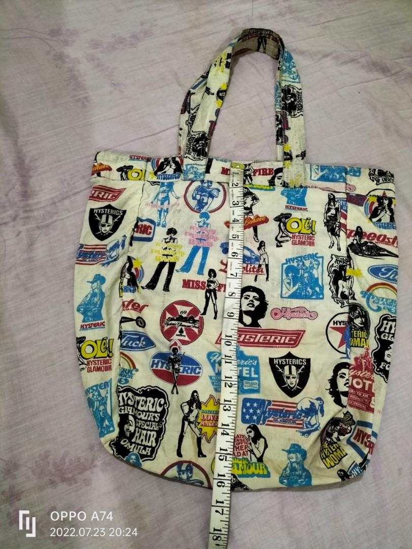 VINTAGE HYSTERIC GLAMOUR TOTE BAG, Men's Fashion, Bags, Belt bags
