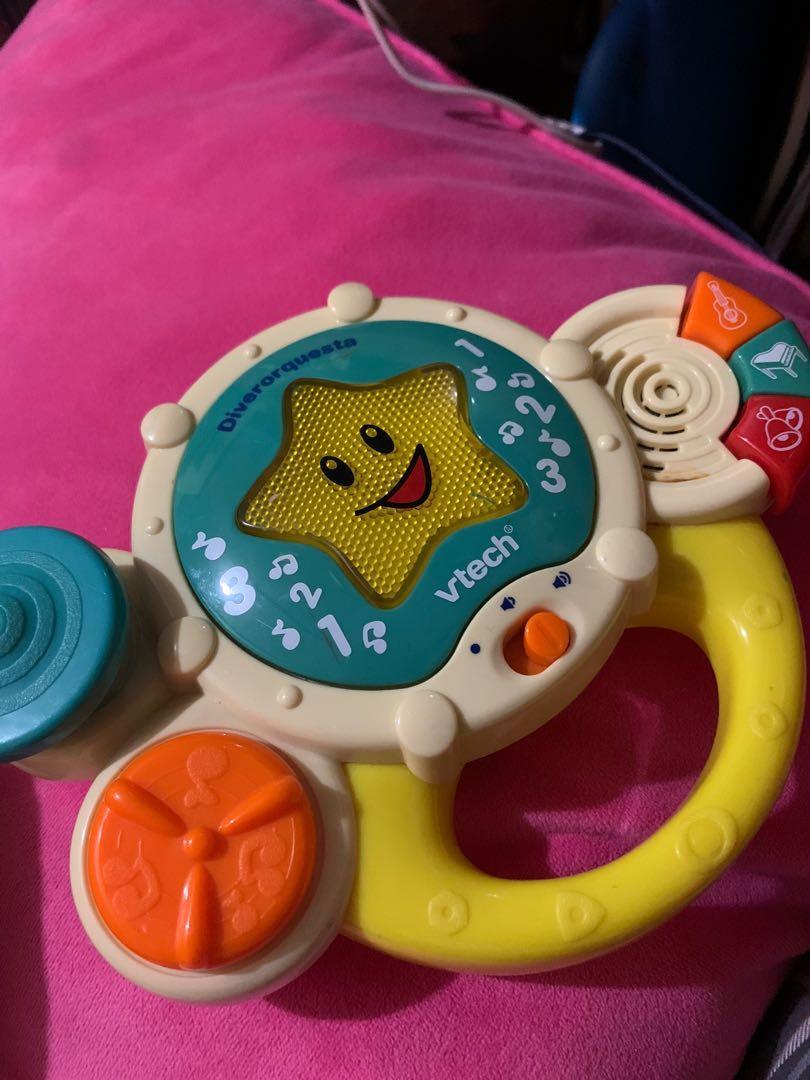 Vtech light musical toy ( working just needs batteries) (Category: Infant Playtime) located in Manila. Submitted by shopthevintage (Listing ID 1174261554, Image 1). Description: rfs moving out.