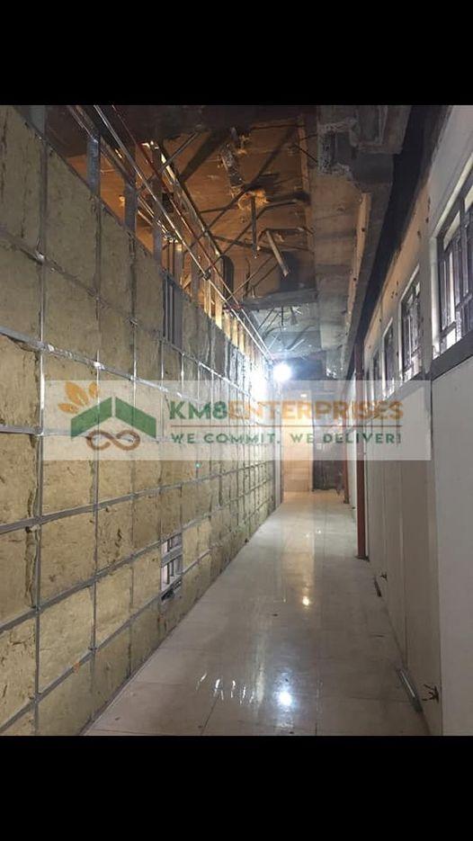 WALL SLAB SOUNDPROOFING ROCKWOOL INSULATION (Category: Construction & Building Materials) located in Marikina City. Submitted by christine_km8enterprises (Listing ID 1174164692, Image 3). Description: WALL SLAB SOUNDPROOFING ROCKWOOL INSULATION Mineral wool insulation 👉🏻BIG DISCOUNTS for bulk orders👈🏻 Blanket Roll type - 0.6mtr x 5mtr Board (Slab) type - 0.6mtr x 1.2mtr Thickness - 50mm , 75mm and 100mm with different densities *Fire resistan