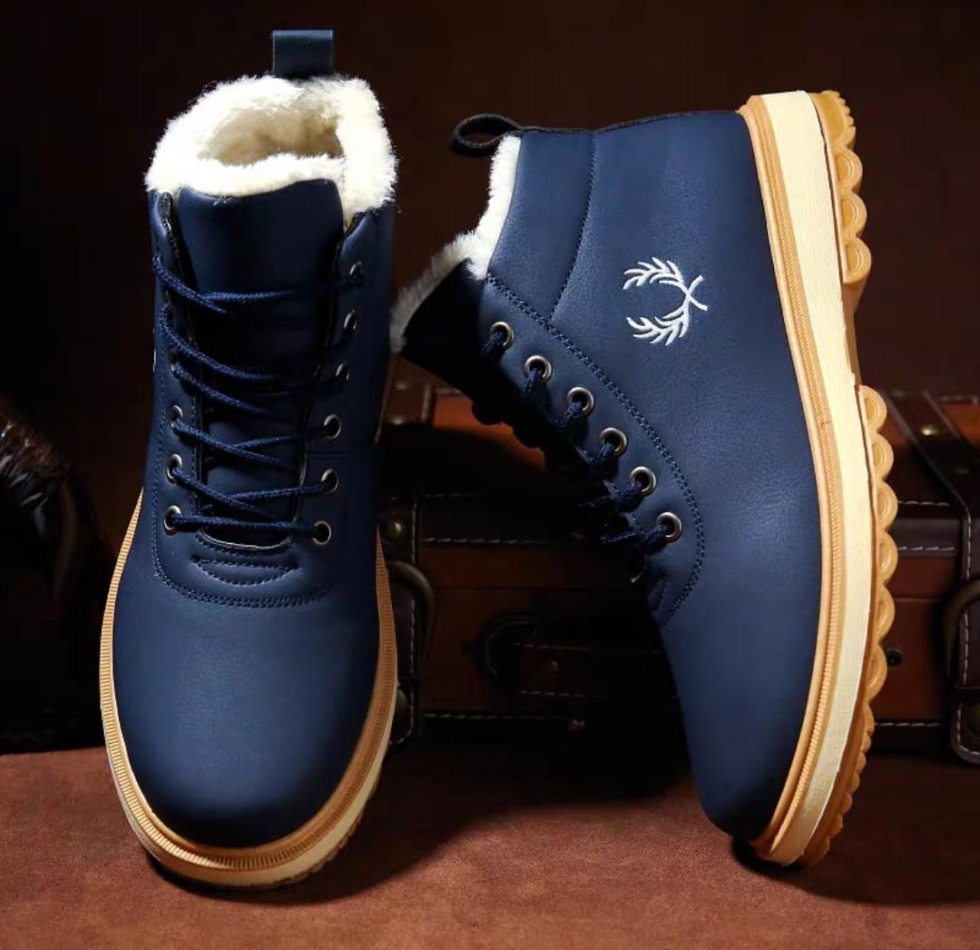 Mens blue winter boots store