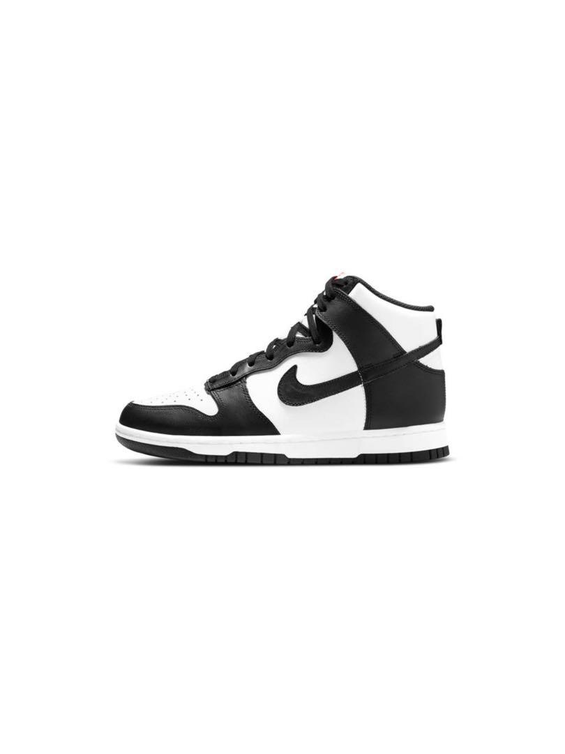 WMNS Nike Dunk High Black White 2021 Men s Fashion Footwear