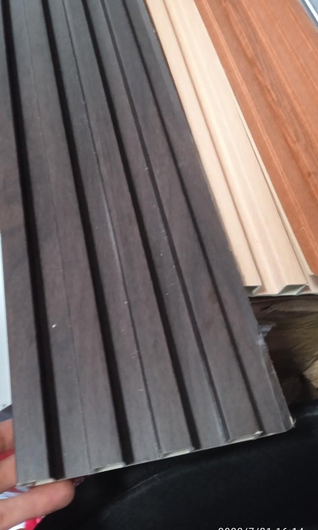 WPC Wall FLUTED PANEL 📌💯👍 (Category: Wall Decor) located in Quezon City. Submitted by malou_castillo (Listing ID 1174123096, Image 1). Description: Highly Quality 💯 Material -PVC Fluted Panel💯 Size-14.2x1.7cm x2.9m 15 x 8mm x 2.9mm pm me... contact no.09605204741.