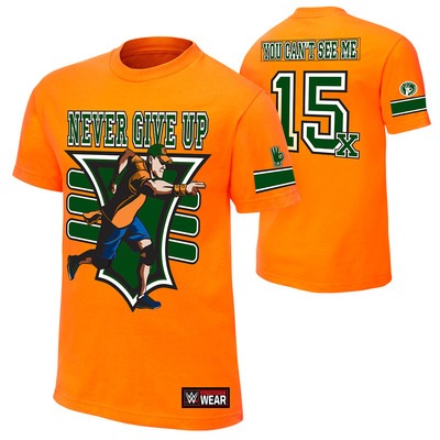 John cena orange t shirt shop