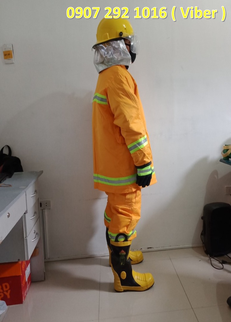 Yellow Fireman suit supplier 18, Men's Fashion, Coats, Jackets and ...