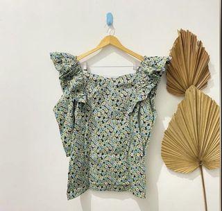 Zara flowers dress