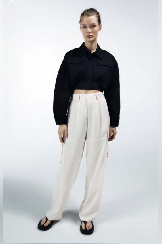 limited edition PLEATED PANTS LIMITED EDITION - Oyster White