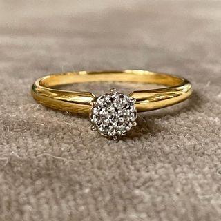 14 karat engagement ring