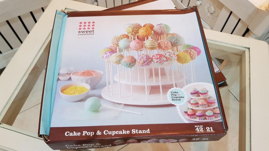 2 boxes - 2 in 1 Cake Pops and Cupcake Stand / Holder, Furniture & Home  Living, Kitchenware & Tableware, Other Kitchenware & Tableware on Carousell
