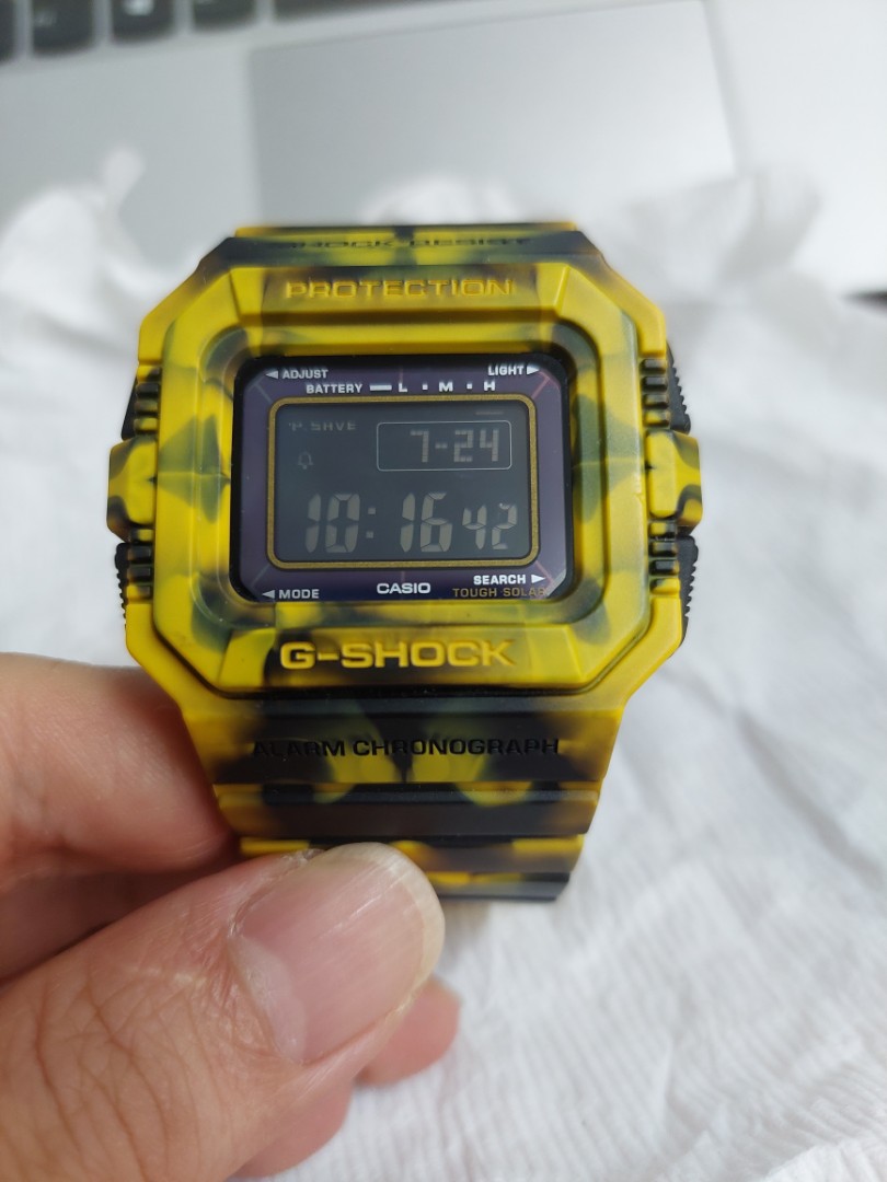97%新Casio G-5500JC 太陽能手錶, 名牌, 手錶- Carousell