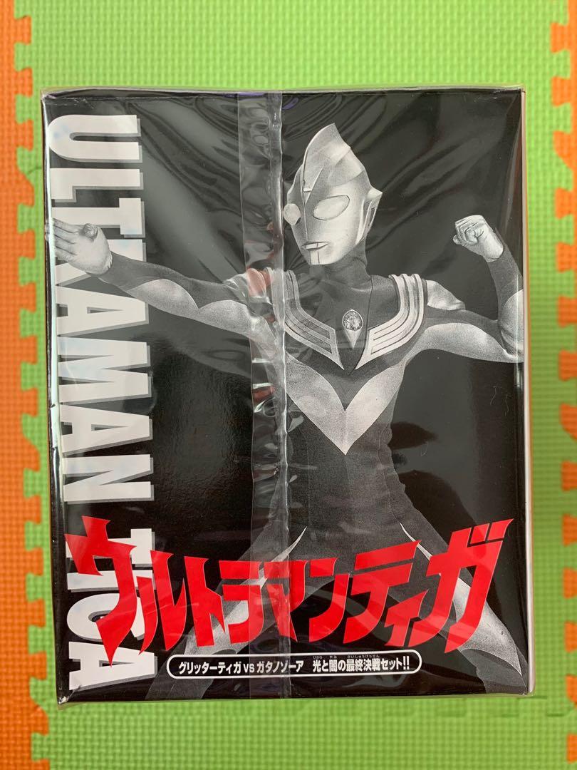 售日本國內限定全新Bandai DVD 応募非賣品非売品Ultraman Tiga Movie - The Final Odyssey Limited  Figure Set 迪迦超人迪加- 最終聖戰劇場版限定軟膠公仔套裝
