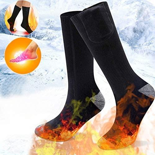 Electric Heated Socks Rechargeable 5000mAh Battery Men Women Winter Foot  Warmer