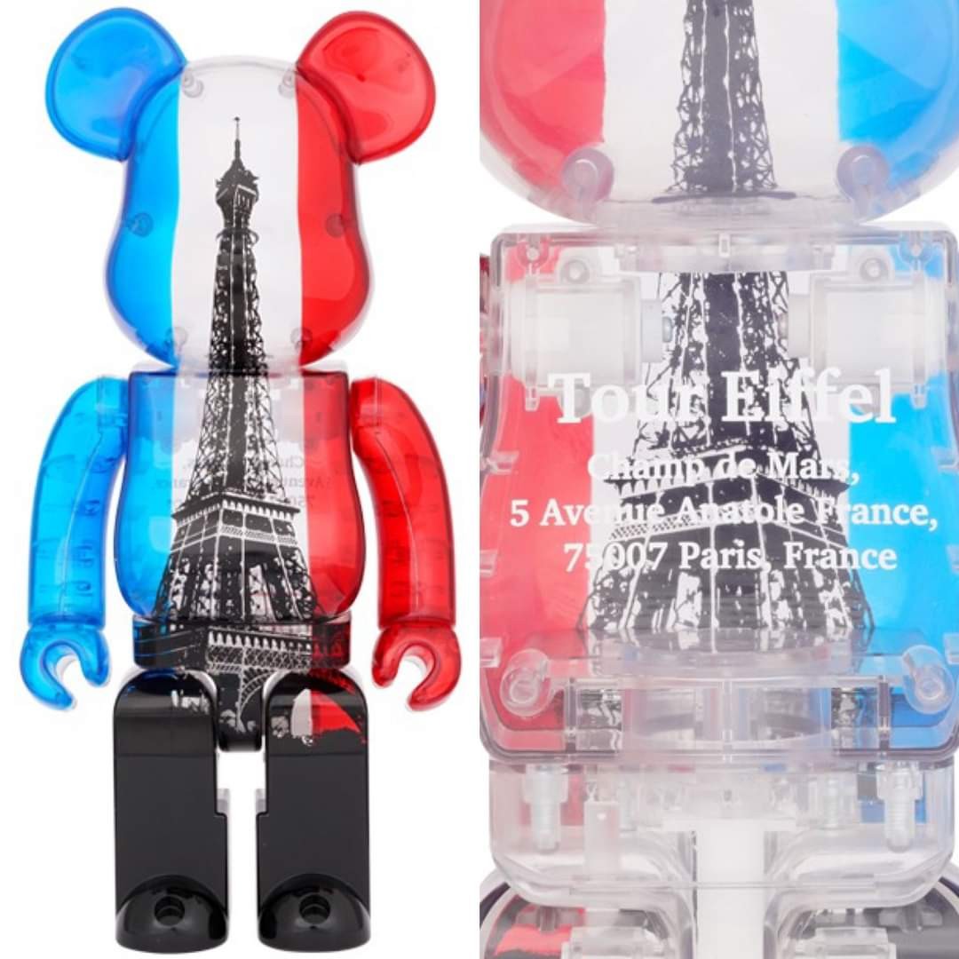 EIFFEL TOWER Tricolor Ver BE@RBRICK 400%
