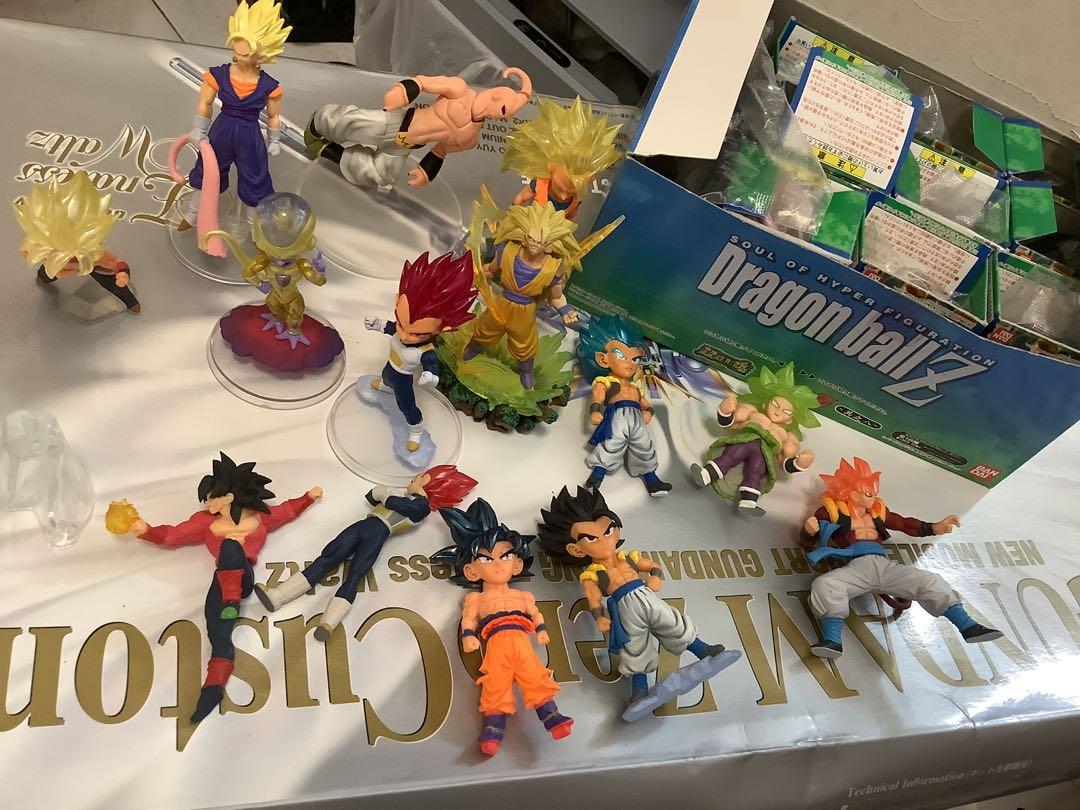 龍珠超造形魂dragonball 一盒十個全新未拆全部共25個正貨超人模型怪獸玩具機械人超合金 興趣及遊戲 玩具 遊戲類