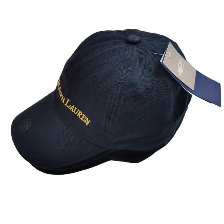 日本預訂beams x polo Ralph Lauren logo 洗水感cap 帽, 男裝, 手錶及 