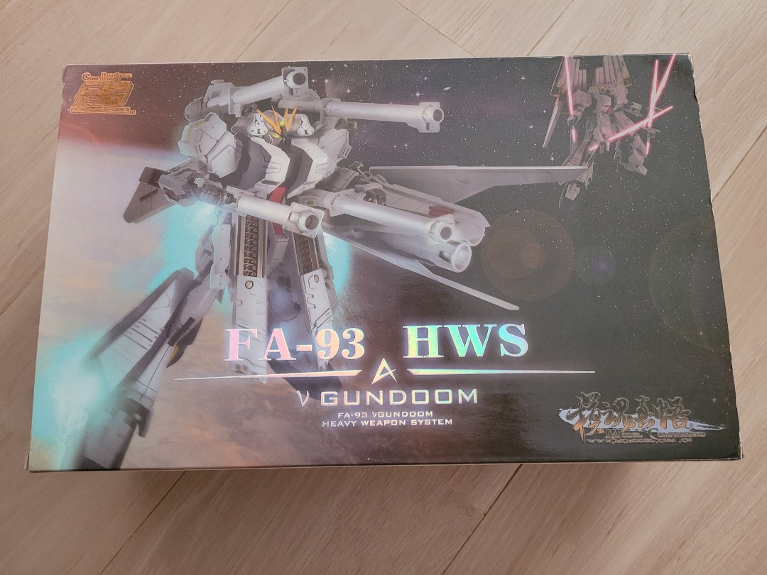 模魂真悟FA-93 HWS V GUNDAM 1 /144, 興趣及遊戲, 玩具& 遊戲類- Carousell