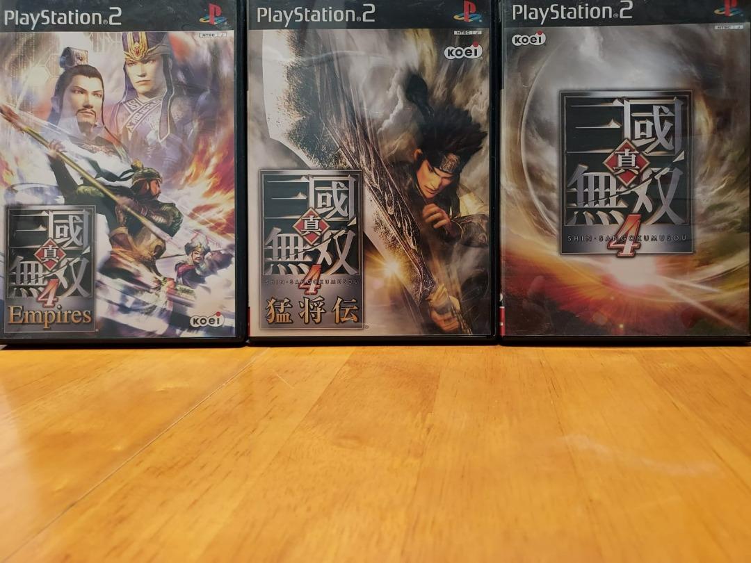 二手ps2 Play Station 2 三國志x 10 真三國無雙三國無雙2 三國無雙3 三國無雙4 猛將傳empires 電子遊戲 電子遊戲 Playstation Carousell