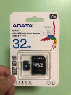 ADATA microSDHC Card with Adapter
