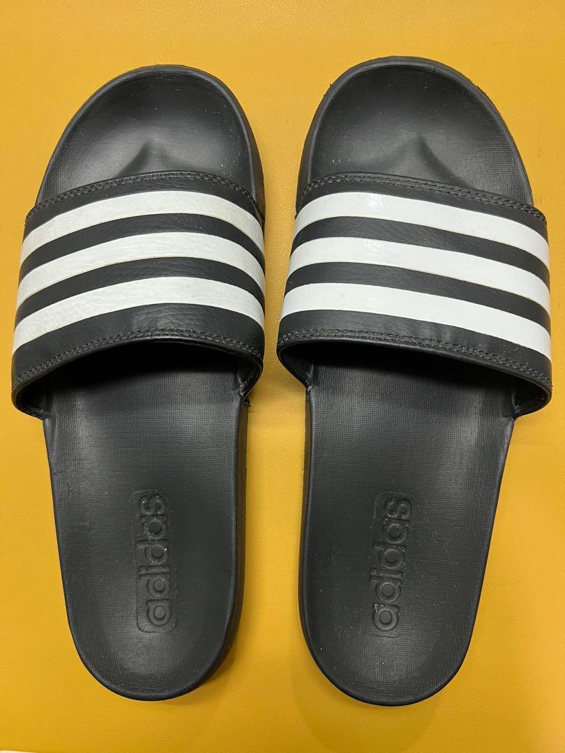 Adidas Sliders Size 10, Men's Fashion 