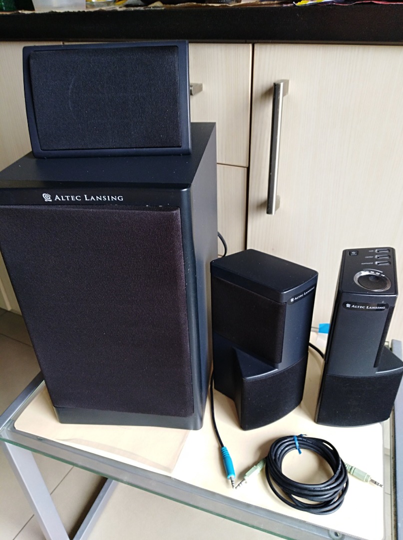 Altec Lansing 5.1 surround computer speakers, Computers & Tech, Parts