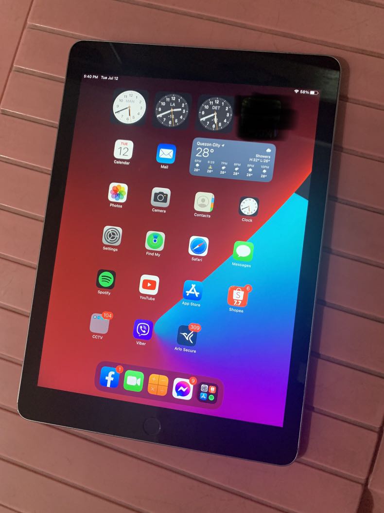 Apple iPad Air 2 128GB WiFi Space Gray, Mobile Phones & Gadgets