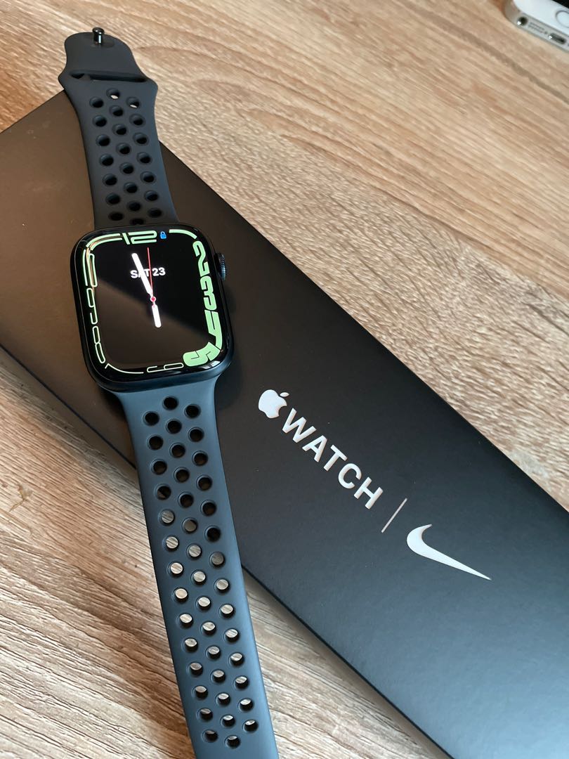 Apple Watch Series 7 45mm Nike Cellular, Mobile Phones & Gadgets