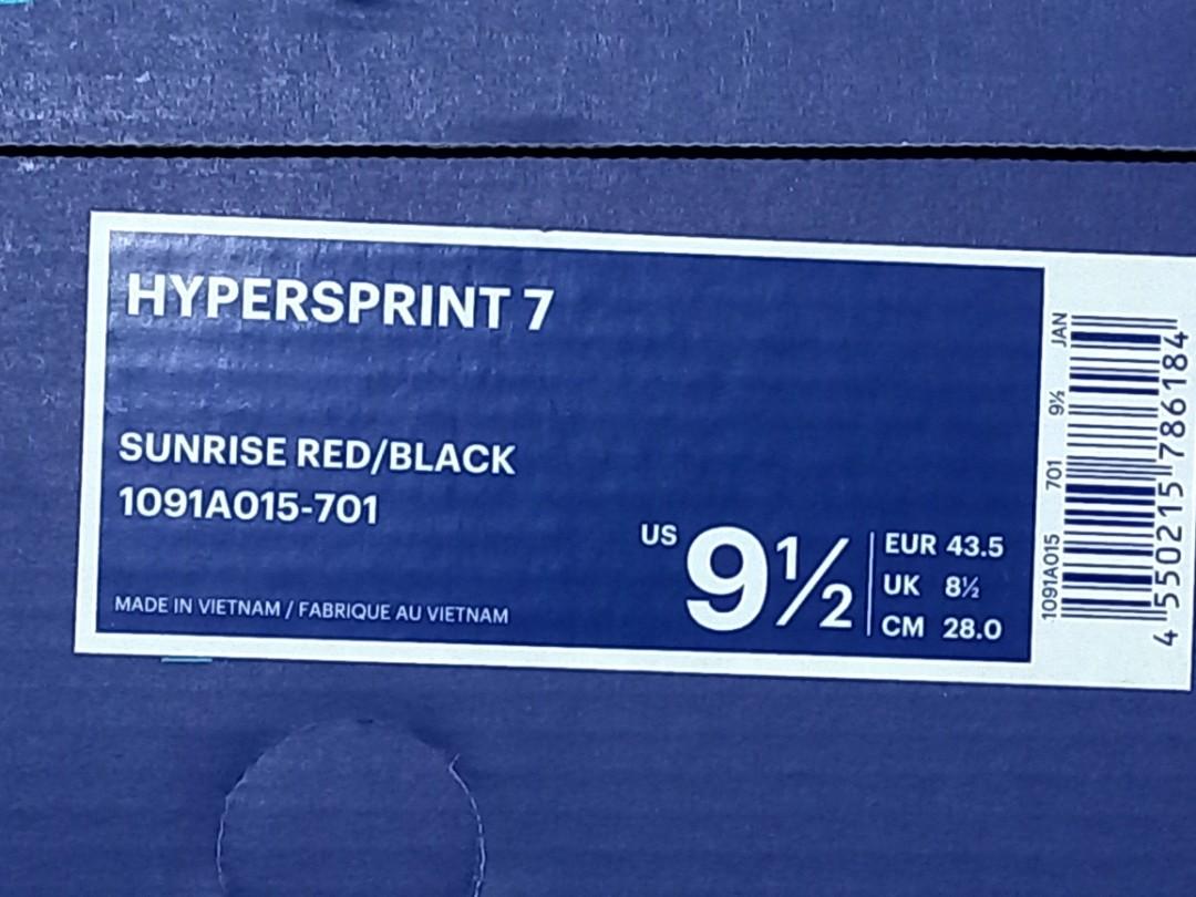 asics hyper sprint 7 review